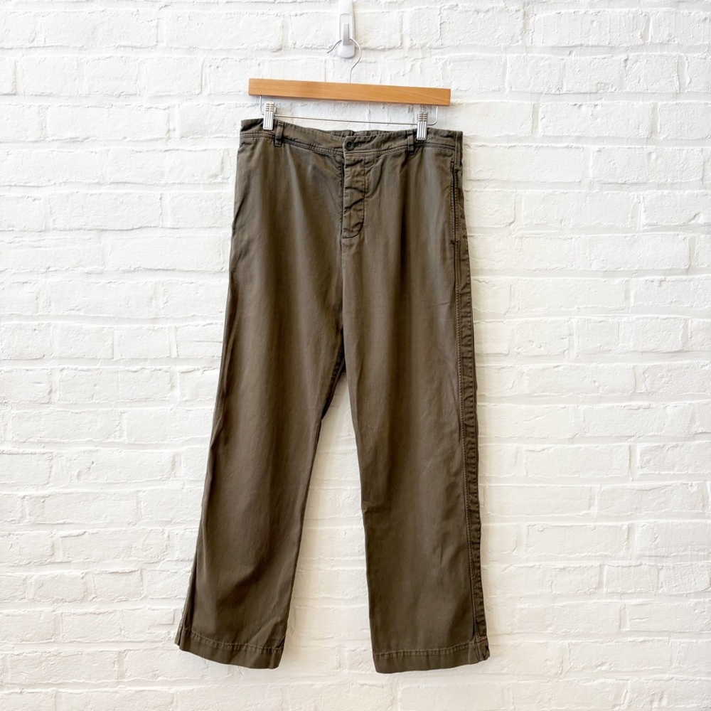 XiRENA || Thatcher Pant Chino Trouser Cotton Army Olive Green Medium‎